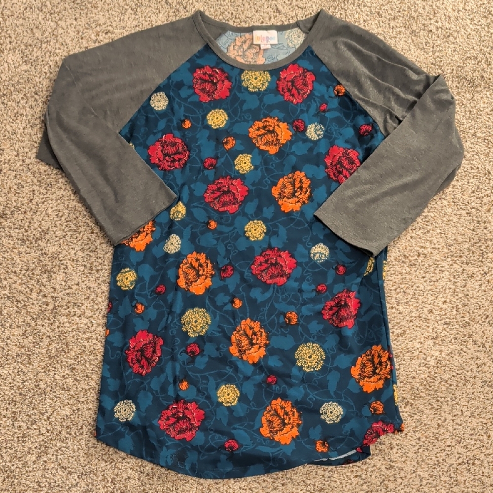 LuLaRoe Floral Shirt